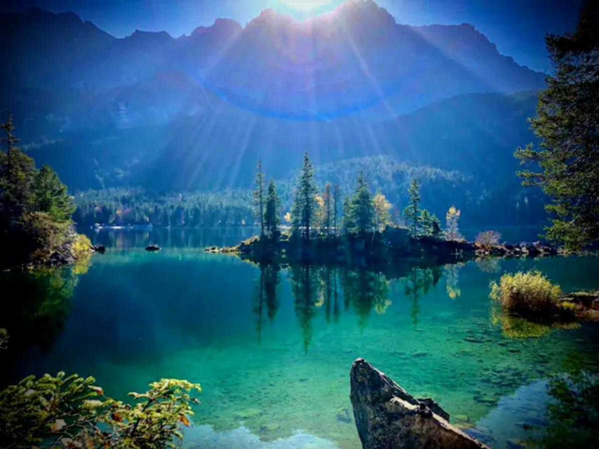 Panoramahaus Hopfner Naehe Zugspitze Und Eibsee Garmisch-Partenkirchen járás Kültér fotó